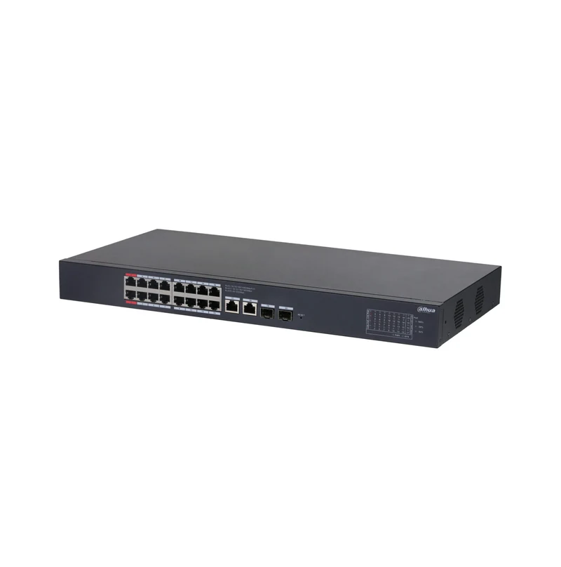 Switch de 28 puersto POE GIGA +2 UPLIK combo SFP 135W Marca: Dahua