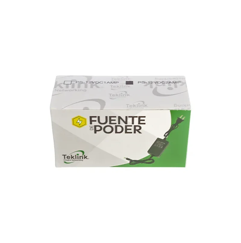 Fuente de poder 12 voltios 2AMP Marca: Teklink