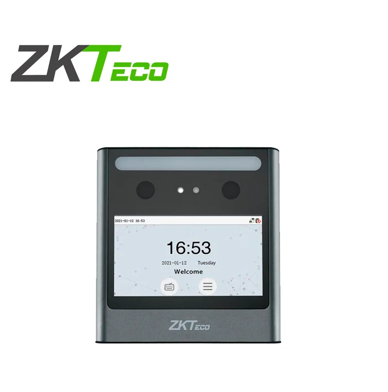 Control de acceso fácil, huella identificación facial sin contacto Marca: ZKTeco