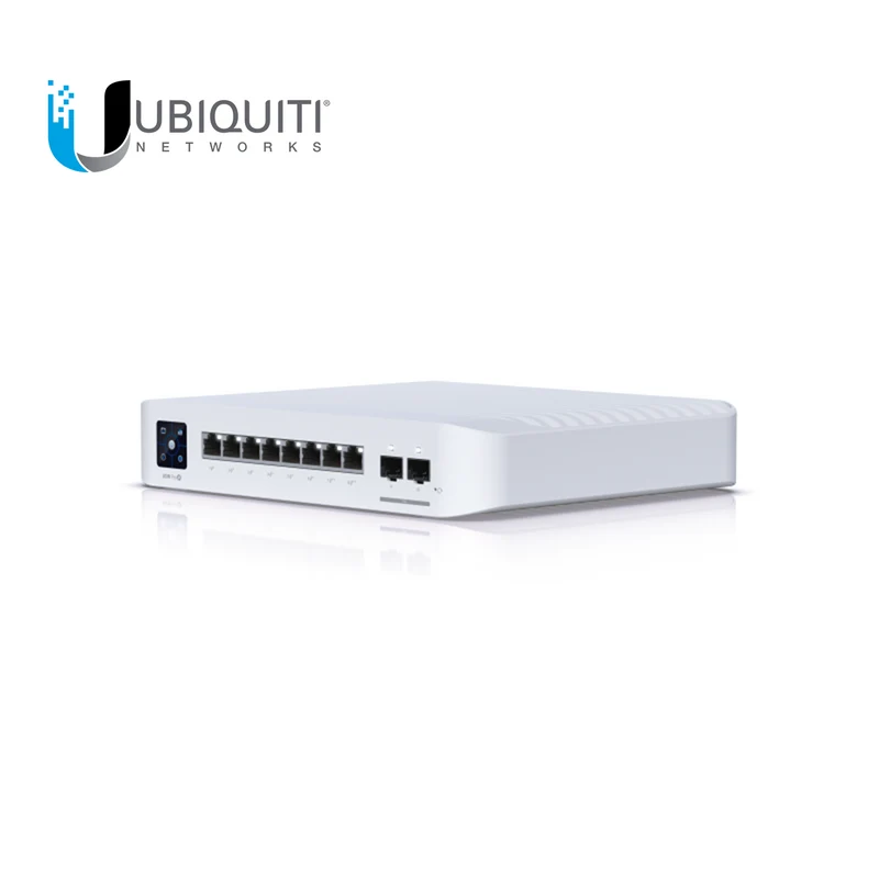Switch conmutador PoE++ de nivel profesional, compacto, de montaje en pared o escritorio USW-Pro-8-PoE Marca: Ubiquiti