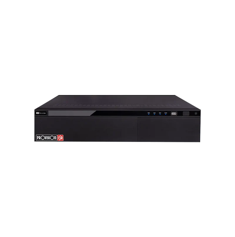 Videograbador IP PoE de 32 canales y 12 MP con reconocimientos facial y alarmas NVR12- 32800FN16P(2U Marca: Provision