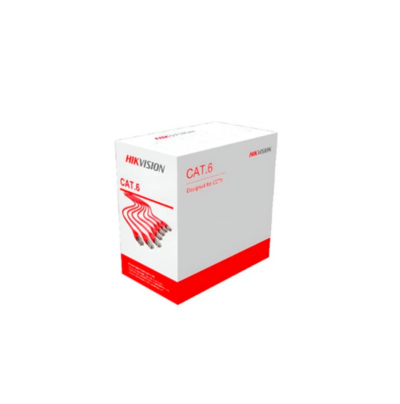 CABLE UTP CAT6 305 METROS EXTERIOR DS-1LN6OUSPE(O-STD) Marca: Hikvision