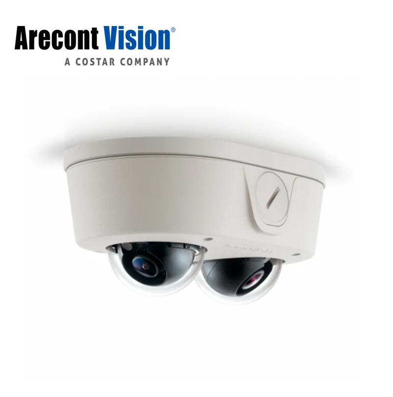 Cámara IP MicroDome Duo ultisensor día y noche de 6MP Marca: Arecont