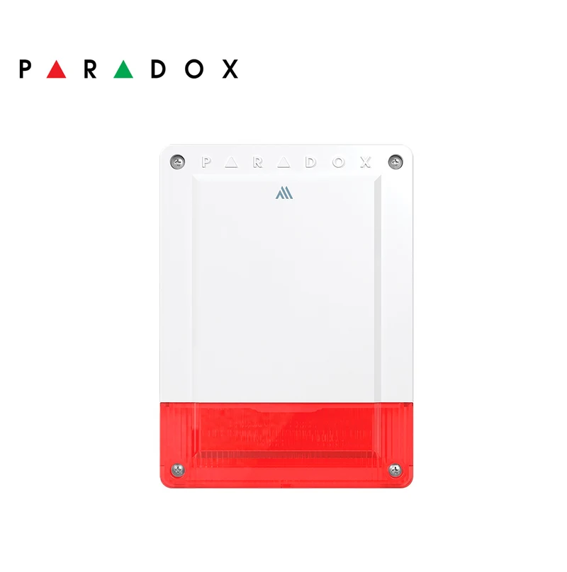 Sirena inalámbrica de 100DB con luz estroboscópica SR250M Marca: Paradox