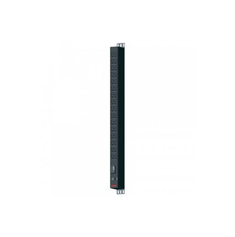 Regleta PDU de 15 tomas 5-20R 125VAC/20A LTK-PDUV1520A Marca: Lantek