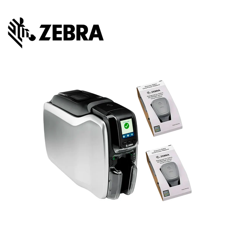 Impresora ZC300 doble cara cable US USB Marca: Zebra