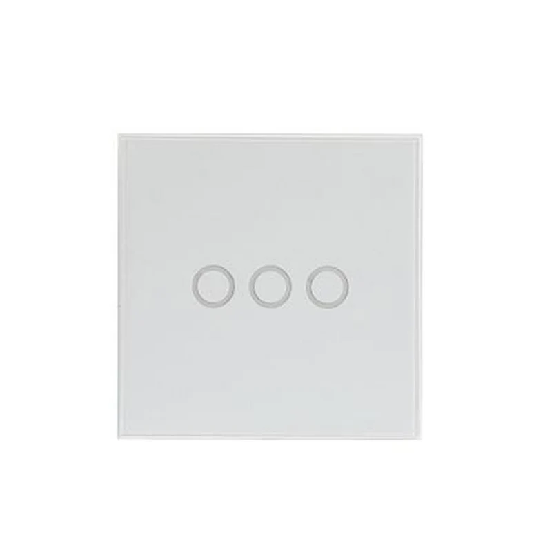 Interruptor tres vías inteligente wifi 2.4GHZ DLXSC03W Marca: Dlux home