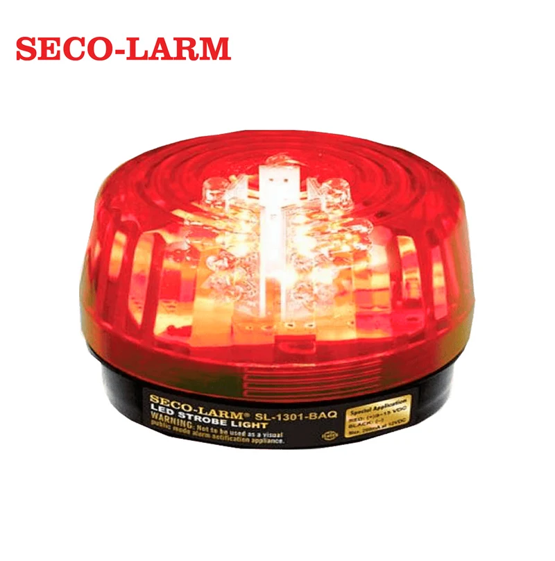 Luz estroboscópica de 32 led Roja para intemperie IP66 SL1301BAQ Marca: Seco-Larm
