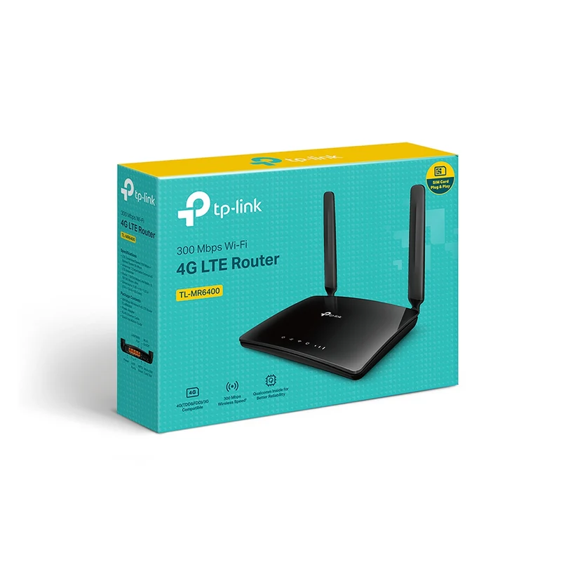 Router Archer Inalámbrico N a 300Mbps, Dual Band 4G LTE Marca: TP-Link