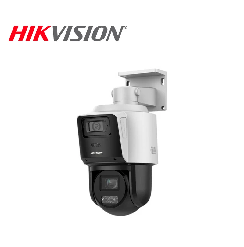 Cámara PTZ IP TandemVu 4MP con cámara Panorámica 4MP Marca: Hikvision