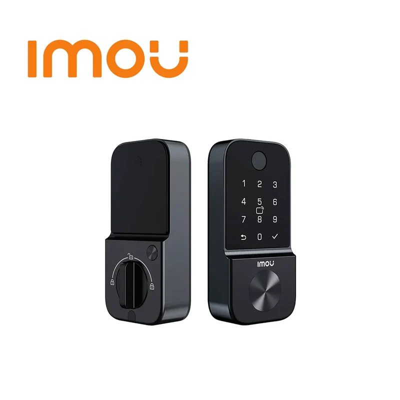 Cerradura inteligente Wi-Fi de huella, llave, tarjeta y código CUBO1 Marca: IMOU