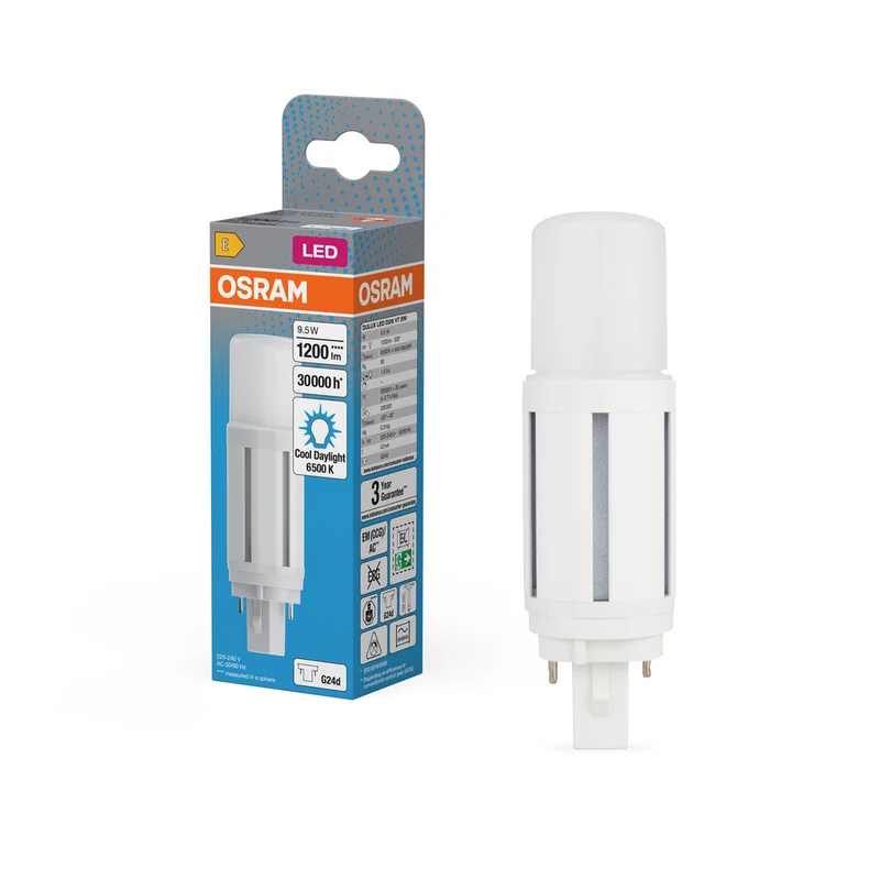 OSRAM DULUX LED D VT EM y CA 9,5 W 865 G24D