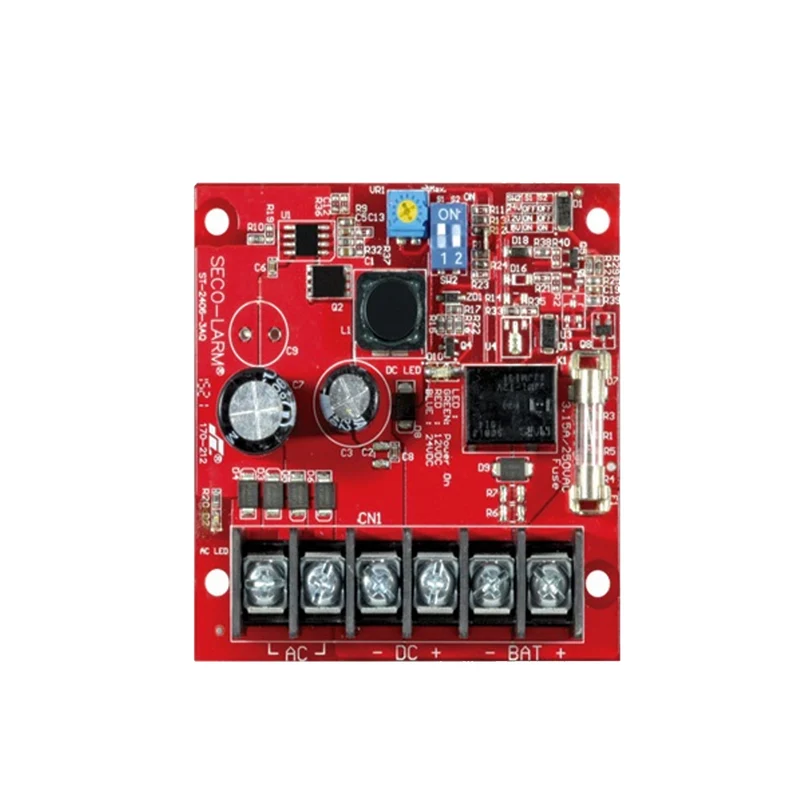 Fuente de poder alarma/control acceso 6V/12V/24V 2.5A ST-2406-3AQ Marca: Enforcer
