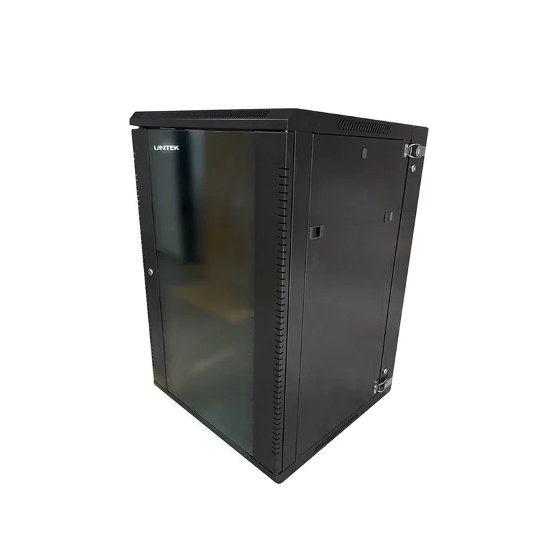Gabinete de pared 15U-D ABATIBLE Modular capacidad 30KGS Marca: LANTEK