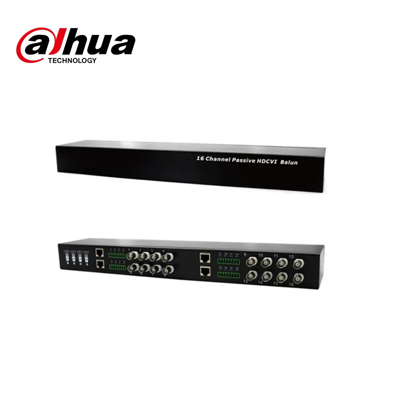 Video balun de 16 canales HDCVI passive PFM809-4MP Marca: Dahua