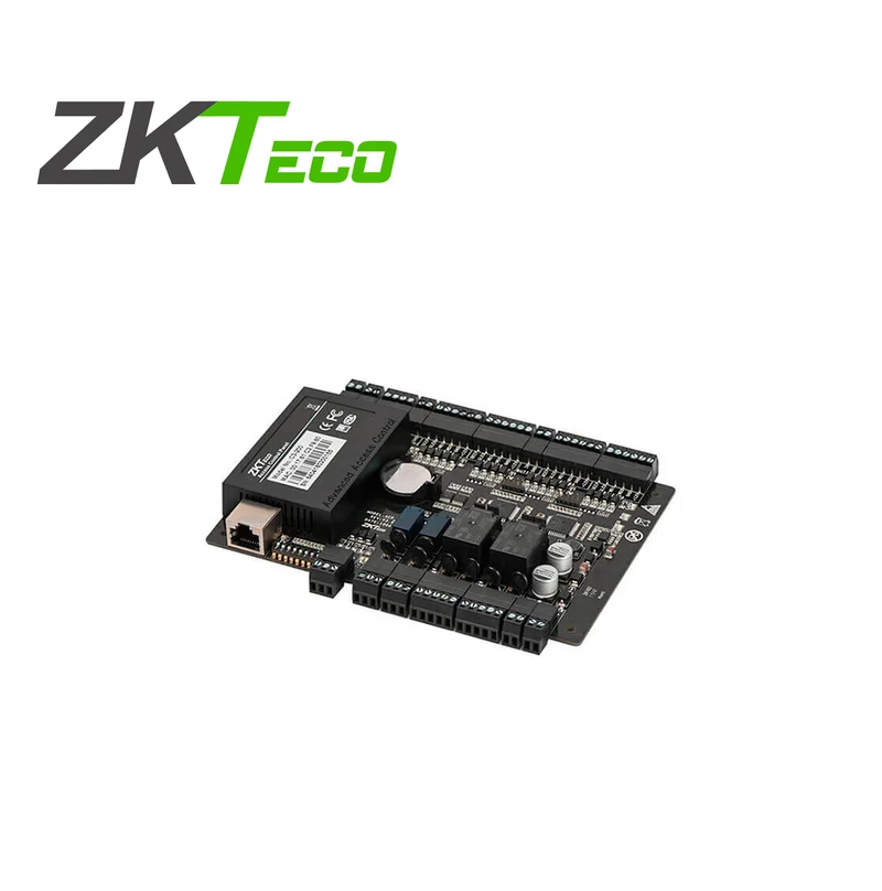 Panel de control de acceso para dos puertas, gabinete y fuente de poder C3-200 Marca: ZKTeco