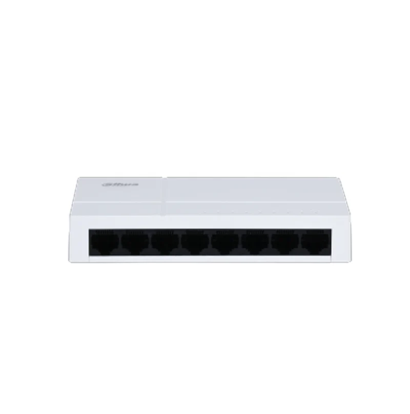 Switch de 8 puertos 10/100/1000 plástico DH-PFS3008-8GTL Marca: Dahua
