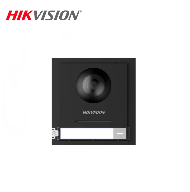 Frente de calle de video portero IP,IP65, PoE, audio bidireccional Marca: Hikvision