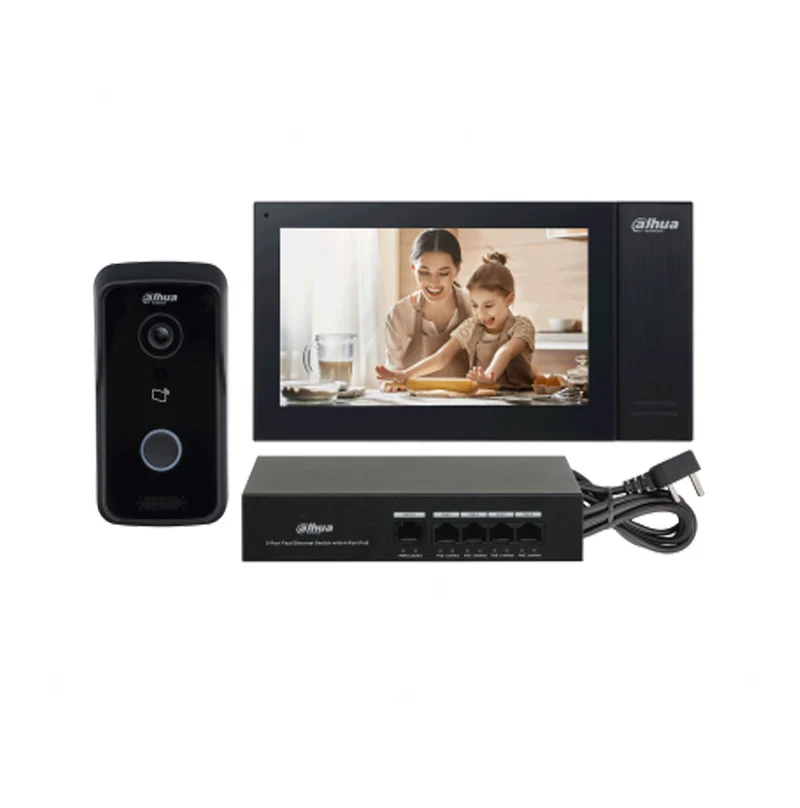 Kit de videoportero KTP02 resistencia a la intemperie IP65 Marca: Dahua