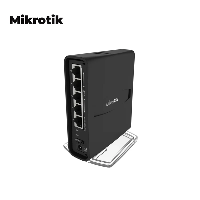 Router hAP AC2 5 puertos de red Ethernet Marca: Mikrotik