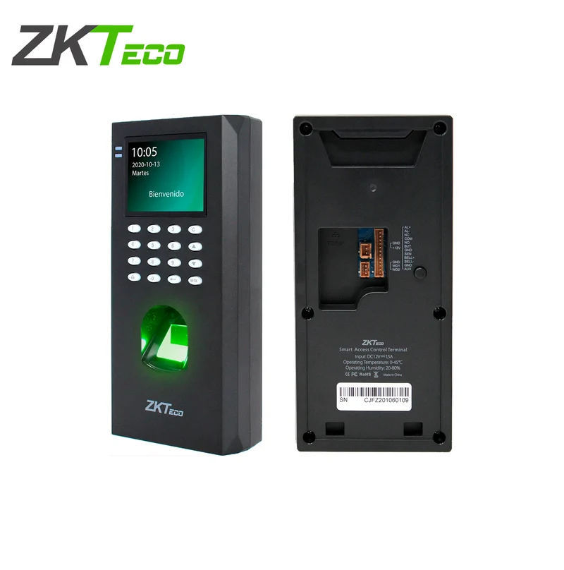 Control de asistencia Huella-Contraseña LF20 Marca: ZkTeco