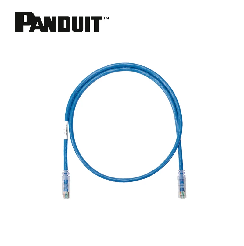 Cable de conexion UTP NetKey Cat 6 24 AWG, 7 pies, azul NK6PC7BUY Marca: Panduit