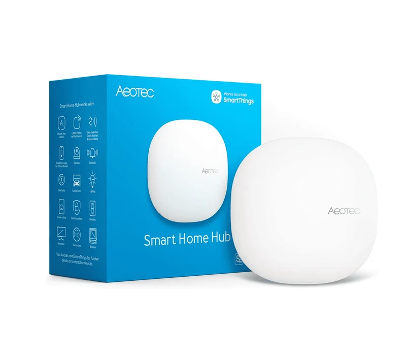 Controlador para casas inteligentes marca Aeotec/SmartThings Marca: Aeotec