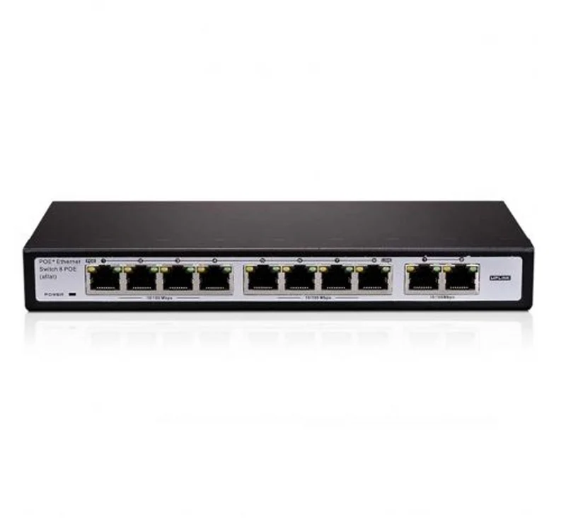 Switch POE de 8 puertos +2, POES-08120C+21 Marca: Provision ISR