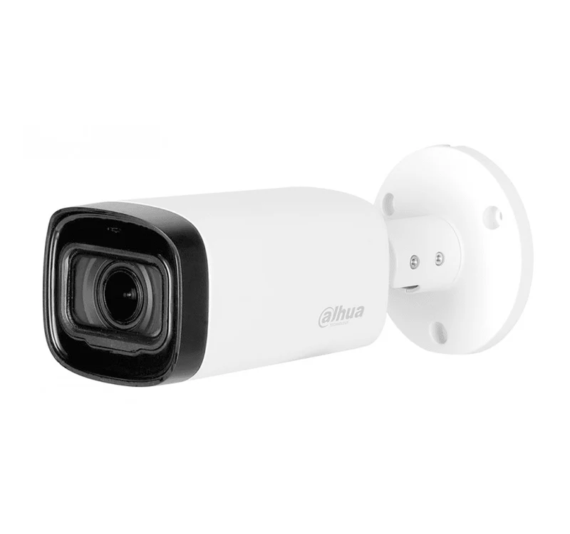 Cámara HDCVI bullet 2M varifocal motorizada 2.7-12 MM IR 60M IP67 HACHFW1200RZ Marca: Dahua