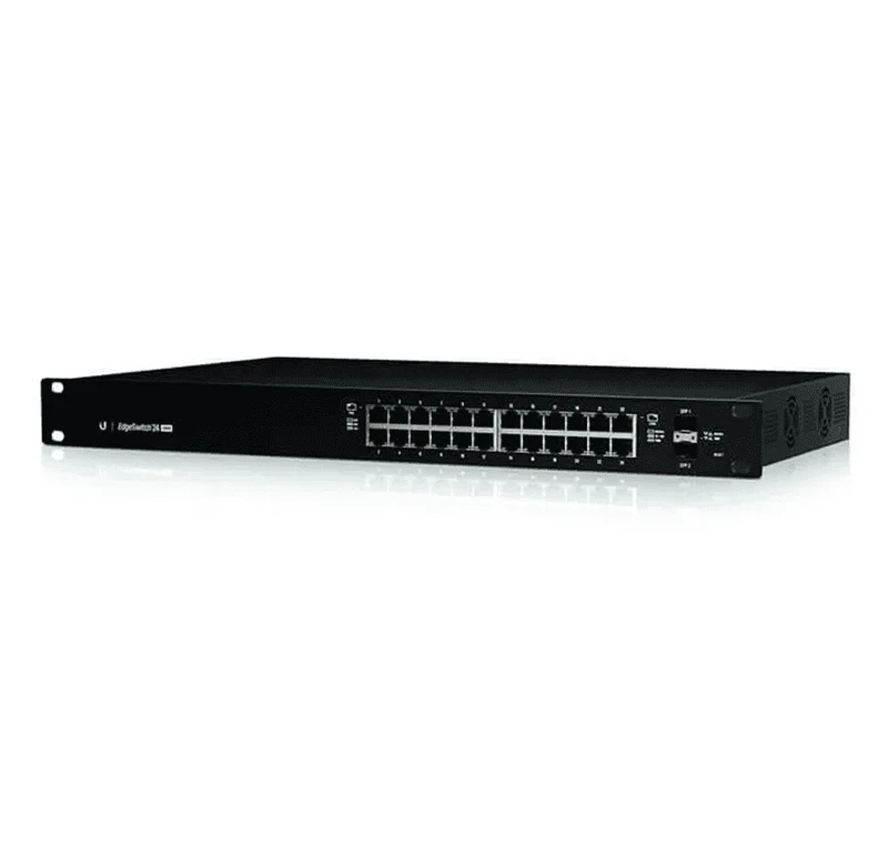 Switch Gigabit administrable + PoE, 24 Puertos 250W ES-24-250W Marca: Ubiquiti