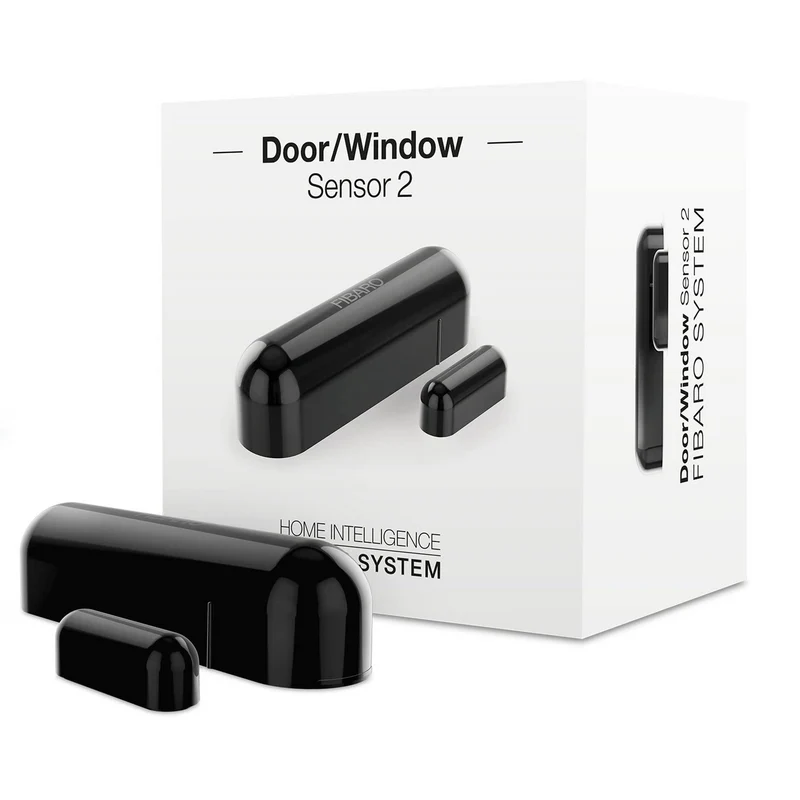 Sensor de puerta / ventana Z-Wave Plus, Negro FGDW-002-3 Marca: Fibaro