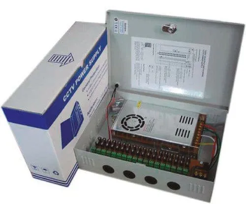Fuente de poder CCTV 16 CH 33A / 10CH 2A - 6 CH 1.5A Marca: dLUX