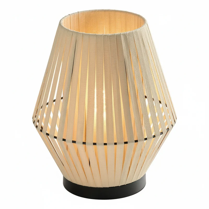 Lámpara de mesa OSRAM DECOR Stripes 1xE14 Beige