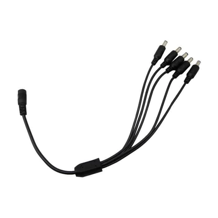 Splitter DC 1 a 5 terminales DCF5M Marca: Iflux