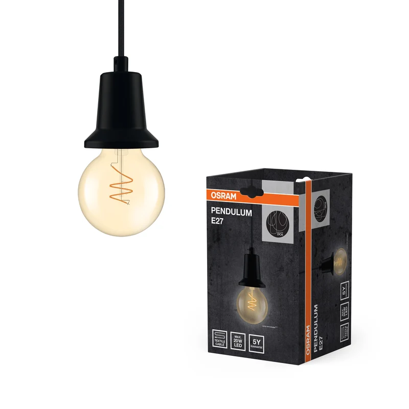 Lámpara colgante OSRAM 1906 PENDULUM E27