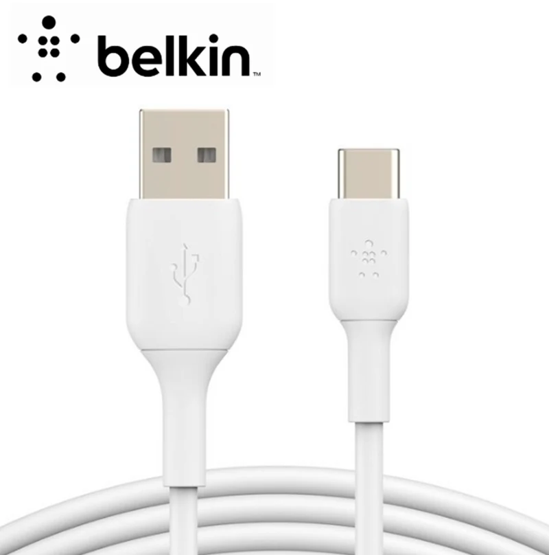 Cable USB a USB-C 2m 24 Pines AC405BLK42 Marca: Belkin