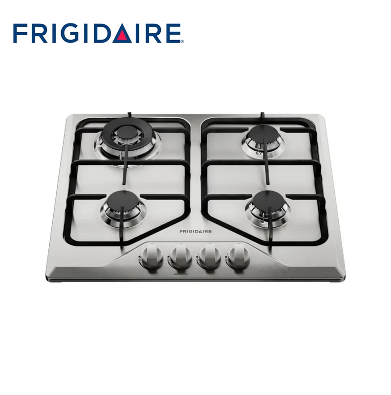 Plantilla de gas 24" vidrio empotrable 4 quemadores FTGY24R0EMS Marca: Frigidaire