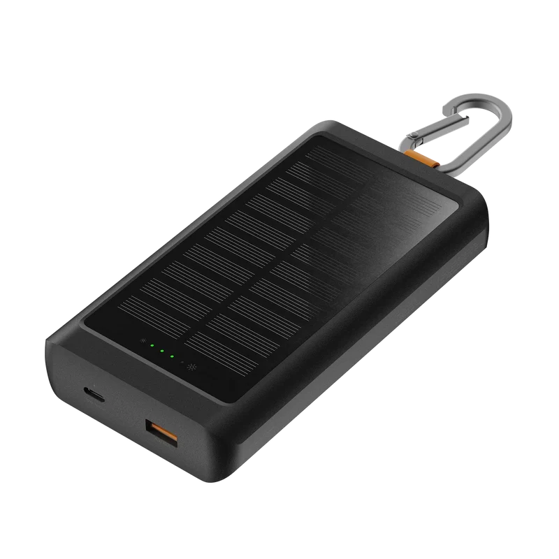 Batería externa Solar de 10.000 mAh Go2 de Xtorm - 15W