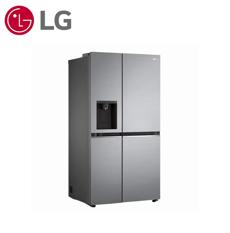 Refrigerator Side by Side 27 pc con dispensador silver VS27LWID Marca: LG