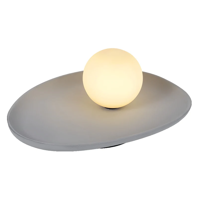 Lámpara de mesa OSRAM DECOR Concrete Nest, gris, G9