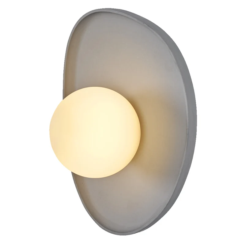 Aplique de pared OSRAM DECOR Concrete Nest, gris, G9