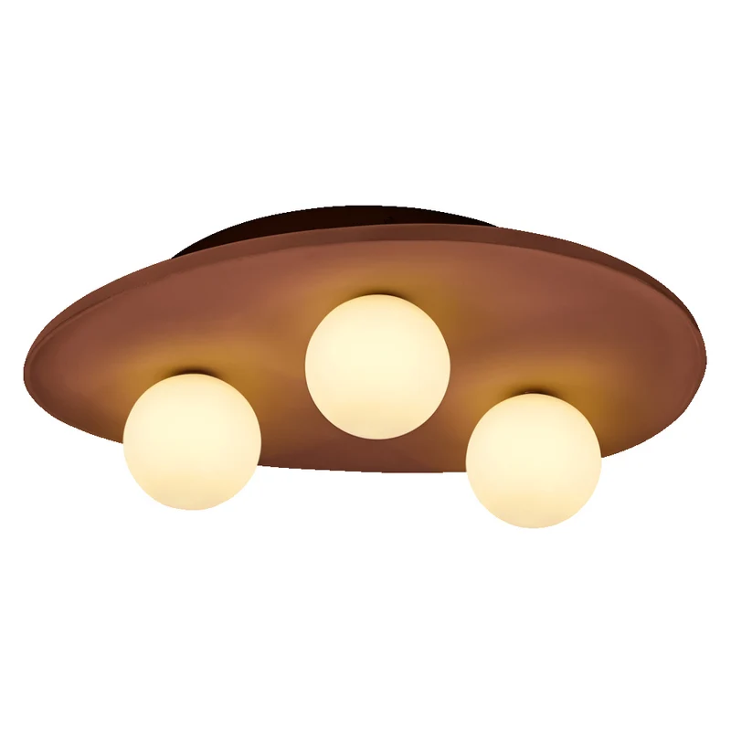Lámpara de techo OSRAM DECOR Clay Nest 3xG9 Marrón