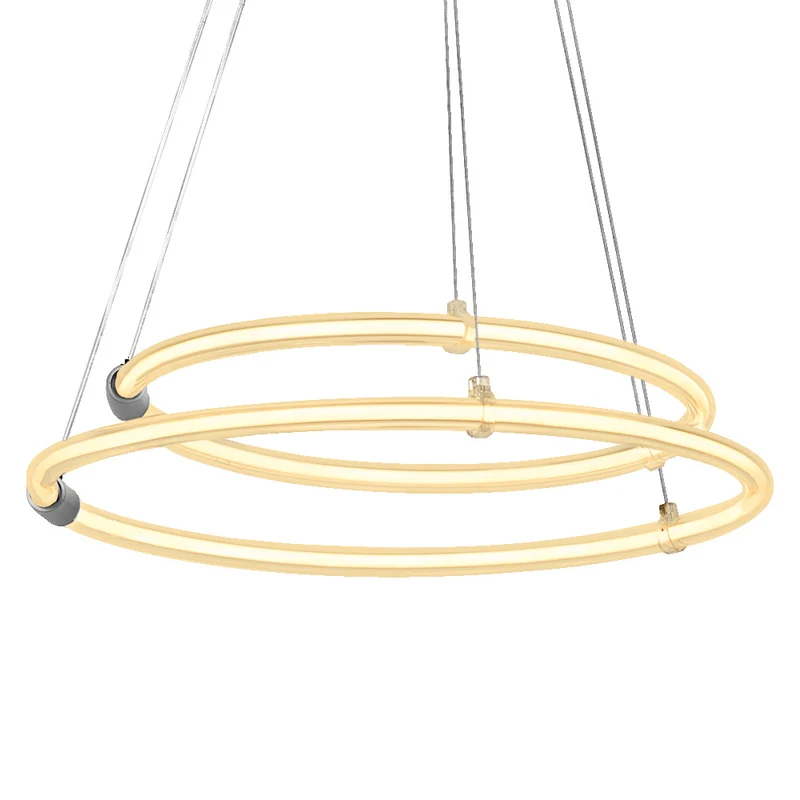 Lámpara colgante OSRAM DECOR Aura de 2 piezas, 3000K, 21W, 2400lm, Click DIM