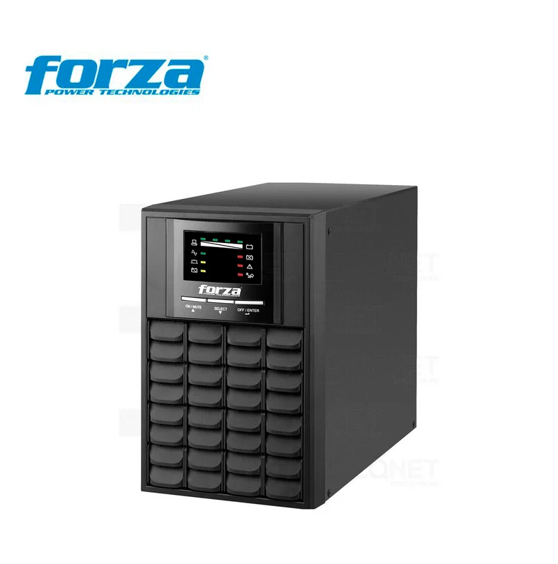 UPS - On-line 1000 VA/ 700W FDC-RT1000VA Marca: Forza