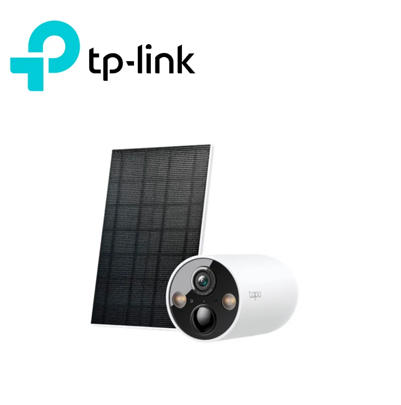 Camara 2K CMOS Starlight/ 2.1MM/ 15M/ Audio bidireccional con panel solar blanco Tapo C425 Kit(EU) Marca: Tp-Link