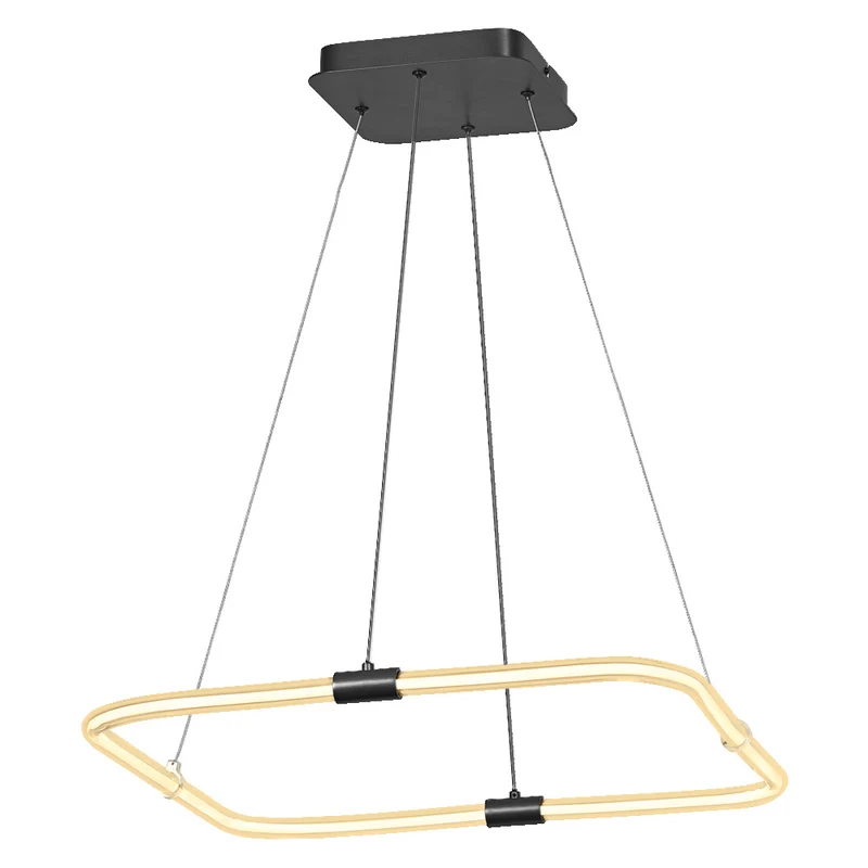 Lámpara colgante OSRAM DECOR Tetragon, 18 W, 3000 K, 2000 lm, blanco cálido, Click DIM