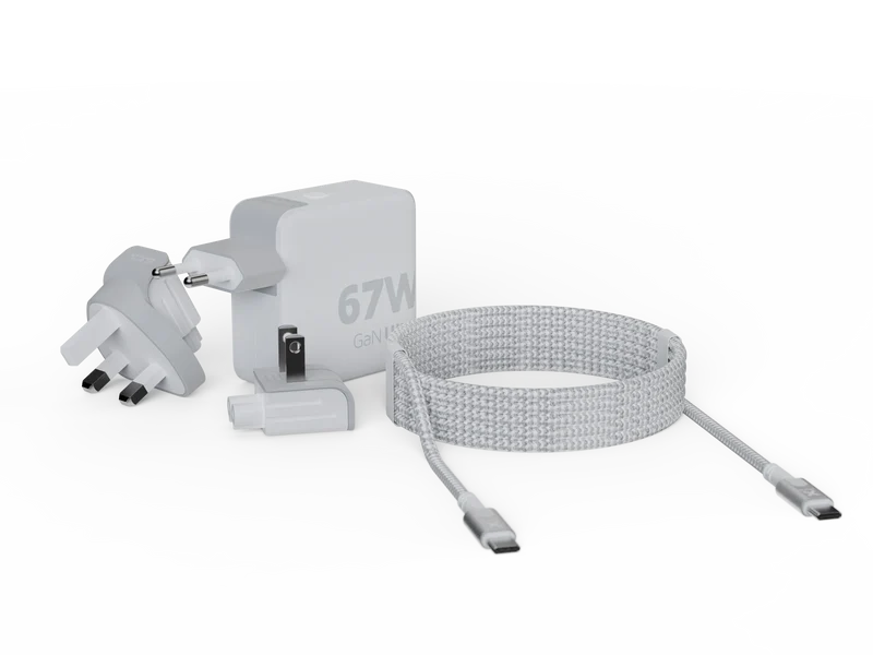 Cargador de viaje GaN Ultra con cable USB-C de Xtorm - 67 W