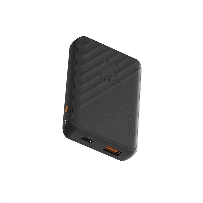 Batería externa de 5.000 mAh Go2 de Xtorm - Negro