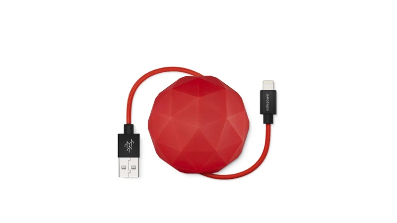 Cable de carga lightning a USB-A Cosmo de UsbePower - Rojo