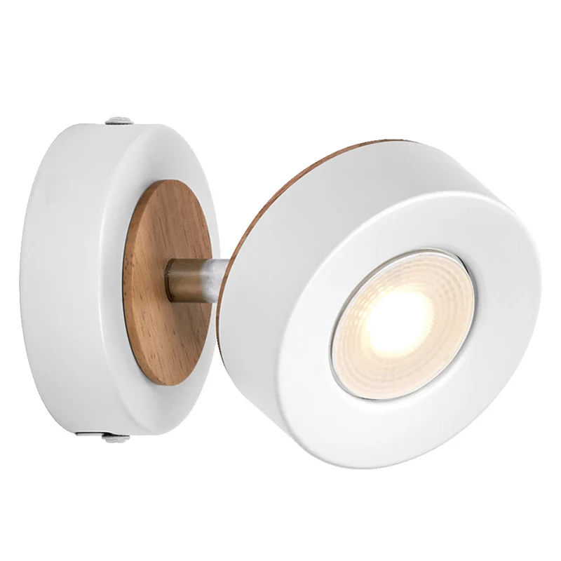 Aplique de pared OSRAM DECOR SPOT PLUTO, 4,8 W, 300 lm, blanco